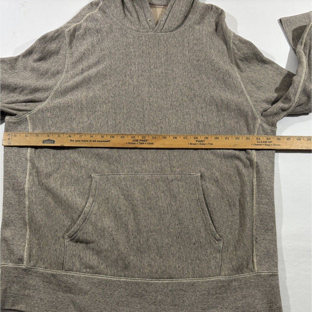 Champion x Todd Snyder Oversized Hoodie Sweatshirt Gray Kangaroo Pocket Sz 2XL - Picture 5 of 9